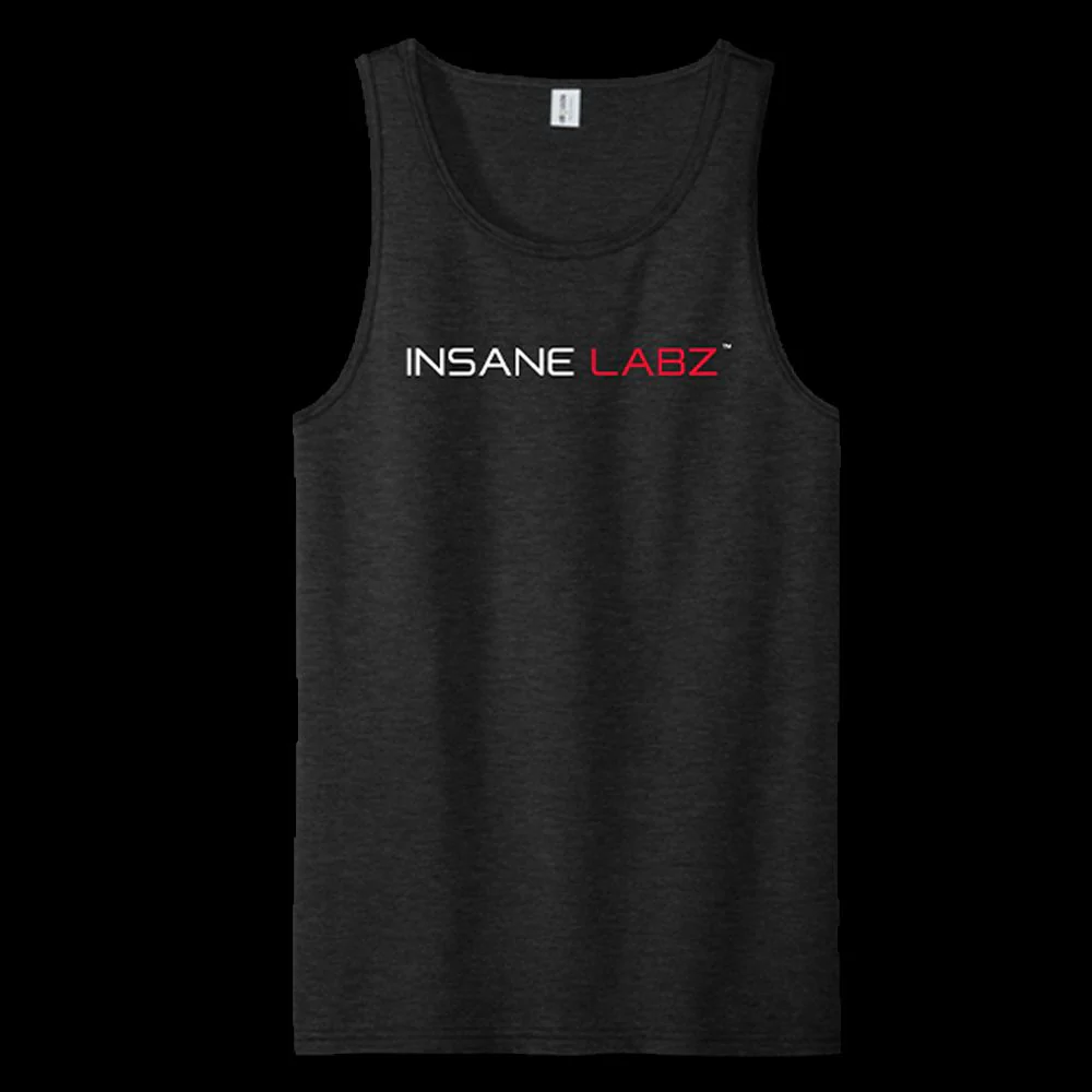 Insane Labz Gray Tank with Classic Logo