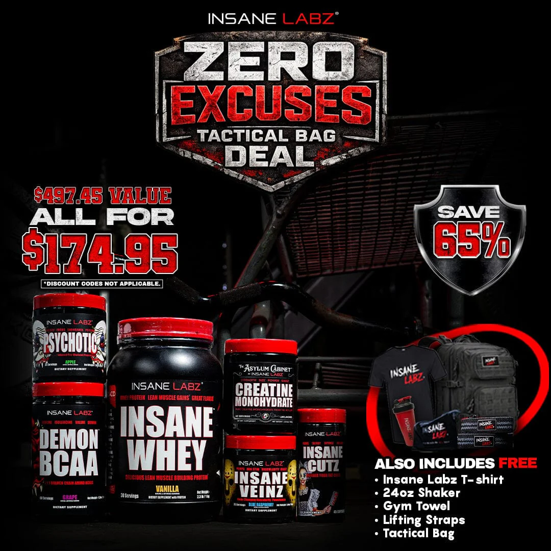 ZERO Excuses Tactical Bag Deal